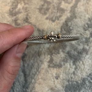 David Yurman Fleur De Lis Bracelet (Retired)